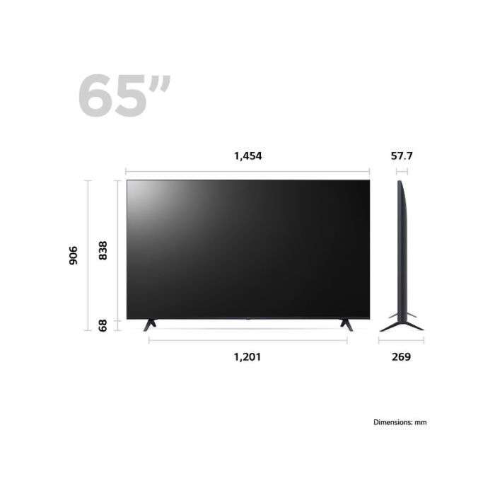 LG 65UR80006LJ 65 Inch 4K Ultra HD Smart TV