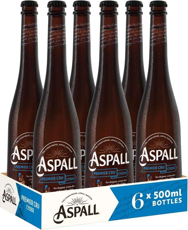 Aspall Premier Cru Cyder 6.8% ABV 6X500ML