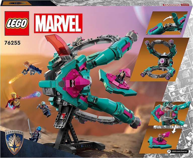 LEGO 76255 Marvel The New Ship of the Guardians of The Galaxy Volume 3 £60.07 @ Amazon Germany