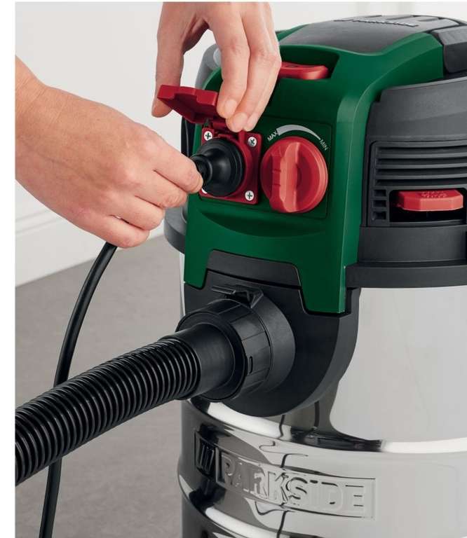 Parkside Wet & Dry Vacuum 30l with Lidl plus or £79.99 without