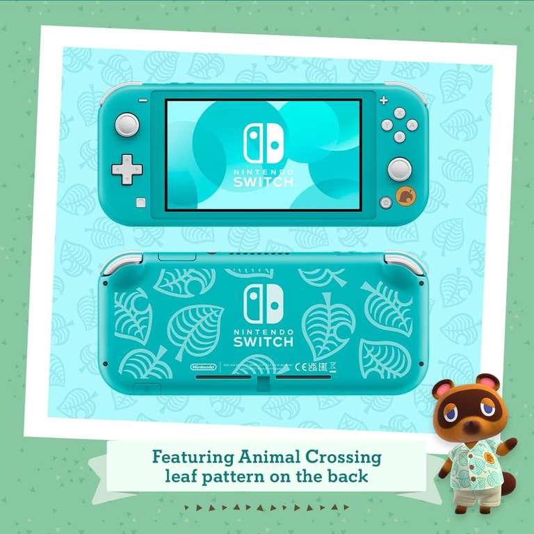 Nintendo Switch Lite Animal Crossing New Horizons Timmy & Tommy Aloha Edition (console + digital game) sold by Shopto using code