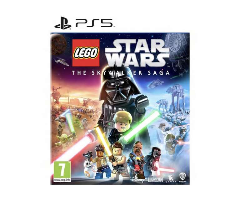 SONY PlayStation 5 Disc Console, Forspoken & LEGO Star Wars: The Skywalker Saga Bundle
