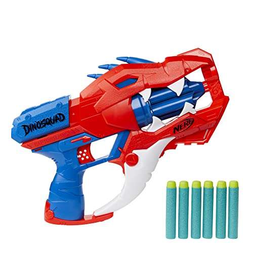 Nerf DinoSquad Stegosmash Dart Blaster, 4-Dart Storage, 5 Official Nerf  Darts, Dinosaur Design, Stegosaurus Spikes - Nerf