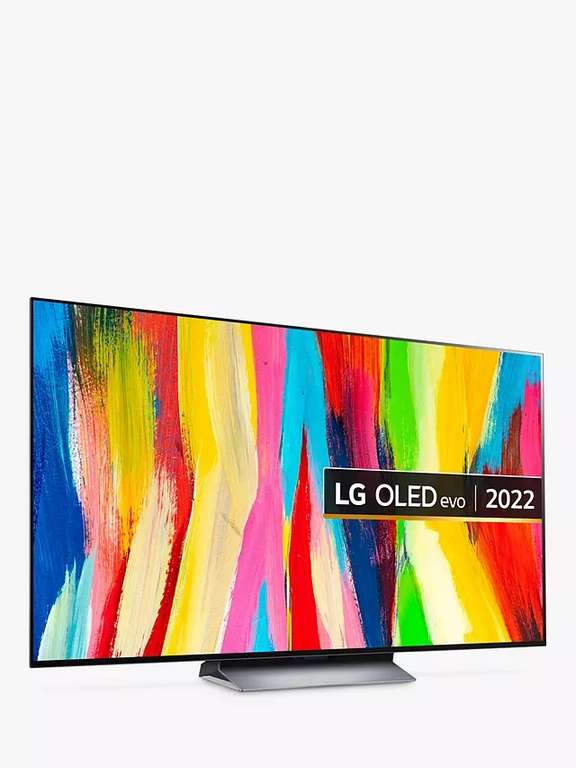 LG OLED65C24LA (2022) OLED HDR 4K Ultra HD Smart TV, 65 inch with Freeview HD - £1449 with code (My JL Members) @ John Lewis & Partners