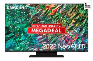 Samsung QE50QN90B 50 inch 4K Ultra HD HDR 1500 Smart Samsung Neo QLED TV