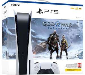 PlayStation 5 (Disc) Console + God of War Ragnarok (Digital) Bundle £534 delivered with code @ Currys