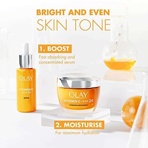 Olay Vitamin C + Aha24 Night Gel Face Cream 50ML £13.18 Dispatches from Amazon Sold by ELEMNT Bottles
