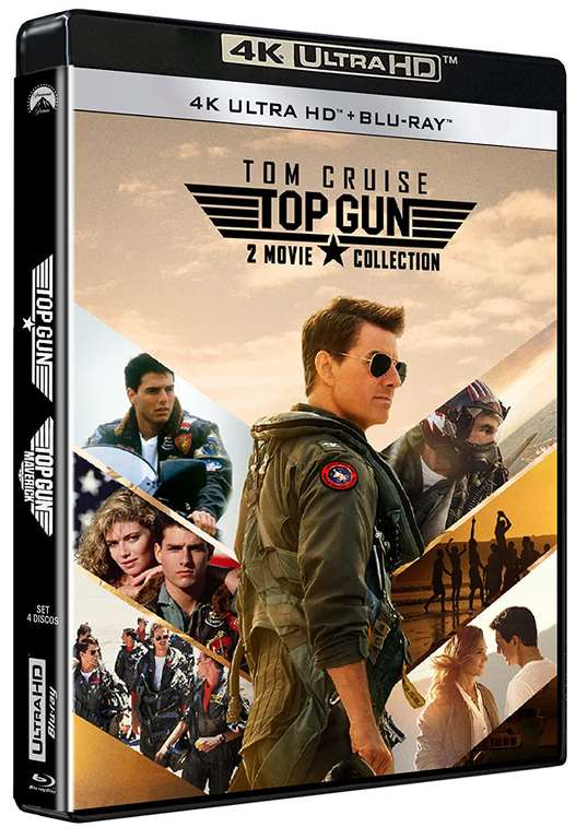 Top Gun Pack: Top Gun + Top Gun: Maverick (4K UHD + Blu-ray) - £20.59 @ Amazon Spain