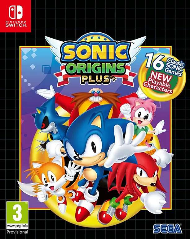 Nintendo Switch Sonic Origins Plus