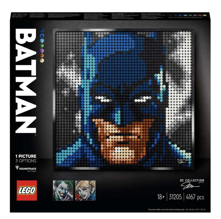 LEGO 31205 Art Jim Lee Batman Collection Poster Set