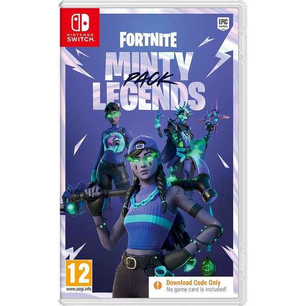 Fortnite Minty Legends Pack Nintendo Switch is £12.99 + Free Click & Collect @ Smyths Toys