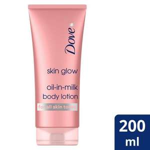 Dove Skin Glow Oil In Milk Body Lotion 200ml £3.50 @ Morrisons