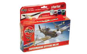 Airfix Sale e.g Starter Set Supermarine Spitfire MkVc £6.99 + £1.99 Click & Collect @ WH Smith