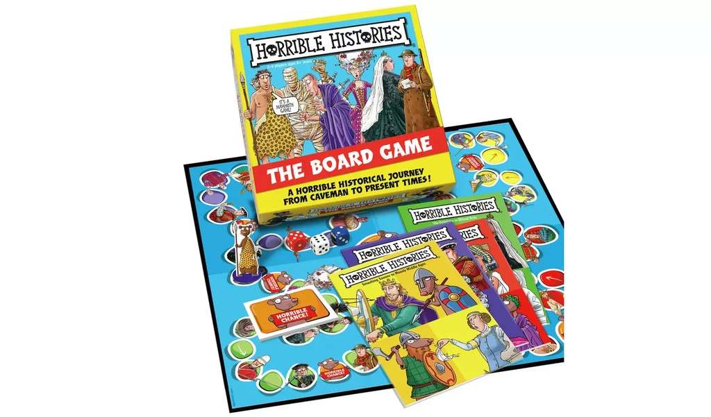 Horrible Histories Board Game – Ghastly Fun History Trivia For Families & Kids 8+