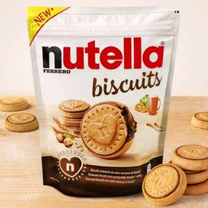 3 x Ferrero Nutella Biscuits Resealable 276g Pouches Minimum Best Before 25/06/2022 £8 + £1 delivery at Yankee Bundles