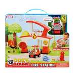 Little Tikes Let’s Go Cozy Coupe Fire Station Playset For Tabletop & Floor Play £11.99 @ Amazon
