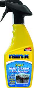 Rain-X 2 in 1 Glass Cleaner & Rain Repellent 500ml, with free collection - £4.99 @ Halfords