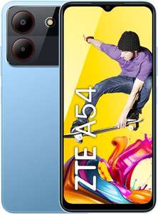 ZTE Blade A54 4+64GB, Sim Free Unlocked Smartphone in Blue - Sold by efones