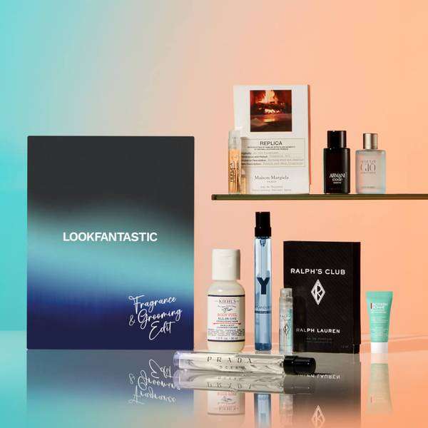 LOOKFANTASTIC Father's Day Fragrance and Grooming Edit - £55 (Includes a fully redeemable digital £55 voucher) @ Look Fantastic