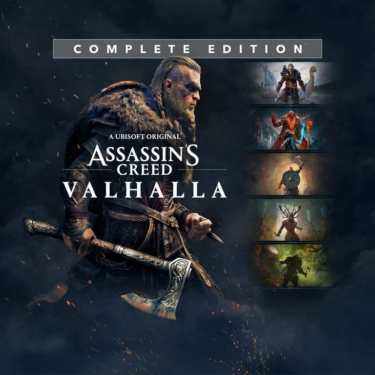 [PC] Assassin's Creed Valhalla - Complete Edition (Game + Ragnarök Expansion + Season Pass) - PEGI 18 - Price w/Coupon At Checkout