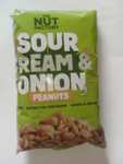 The Nut Factory Sour Cream & Onion Peanuts 200g 85p Instore @ Home Bargains Derby