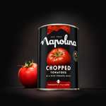 Napolina Chopped Tomatoes, 4 x 400g for £2.37 / £2.11 with S&S (15%)