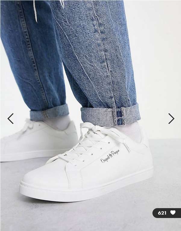Mens Original Penguin Minimal Trainers £13.12 With Code + £4.50 Delivery = £17.62 @ ASOS
