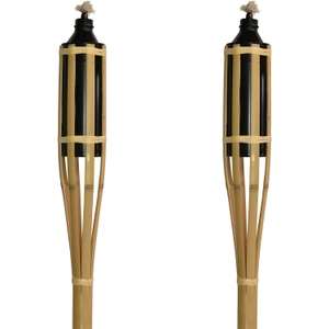 Bamboo Garden Torch - 150cm x 2 Pack £5 (Free Collection) @ Homebase