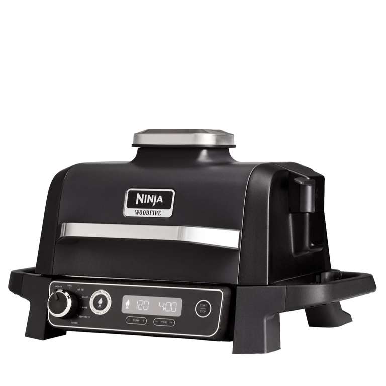 Ninja Woodfire Electric BBQ Grill & Smoker with Air Fry Function OG701UKQ £299.97 Delivered (If new use code to get £5 off) @ QVC