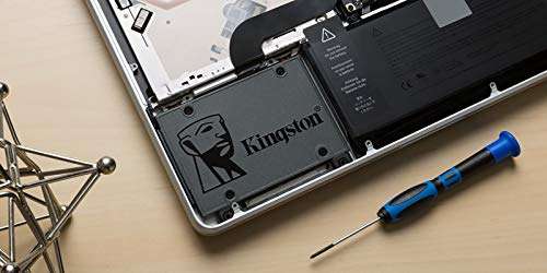Kingston A400 SSD Internal Solid State Drive 2.5" SATA Rev 3.0, 480GB - SA400S37/480G - £26.48 @ Amazon