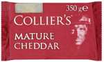 Collier's Mature Cheddar 350g £1.79 @ Farmfoods