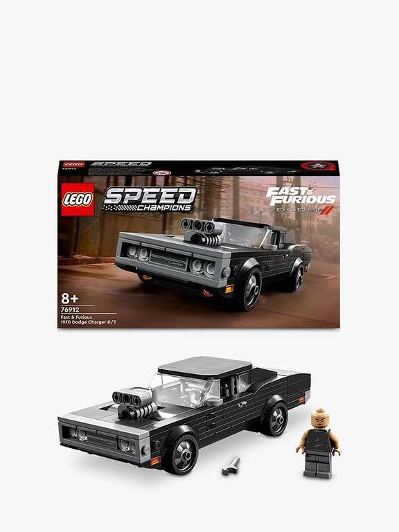 Lego Fast & Furious 1970 Dodge Charger 76912 & Nissan Skyline 76917 - Longton (Stoke on Trent)