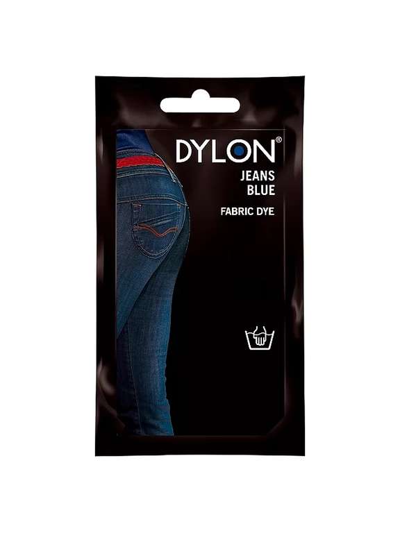 Dylon dye jeans fabric different colors available £1.75 + £2.50 click and collect at John Lewis