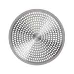 OXO Good Grips Shower Drain Protector in stainless steel (stops blocked showers)