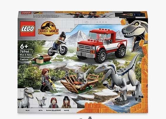 LEGO Jurassic World Blue & Beta Velociraptor Capture £21 instore @ Tesco Huddersfield