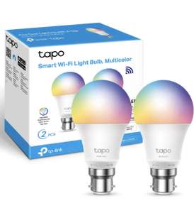 TP-Link Tapo Smart Bulb, Smart WiFi LED Light , B22, 8.7W £14.10 at Amazon