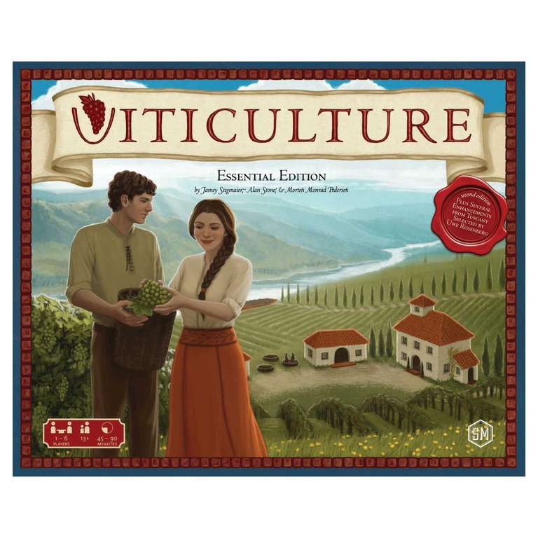 Viticulture: Essential Edition Board Game - £26.49 @ 365 Games