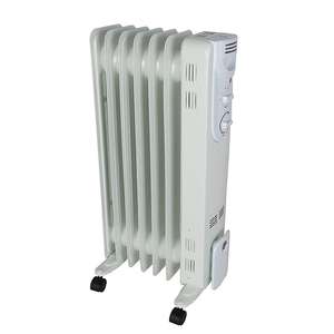 1500W White Oil-filled radiator - Free C&C