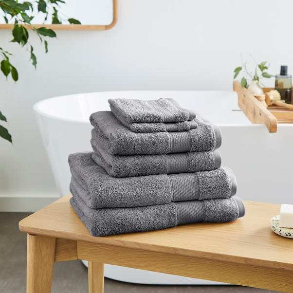 Ultra Soft Cotton 6 Piece Towel Bale - 4 Colours - Free C&C only
