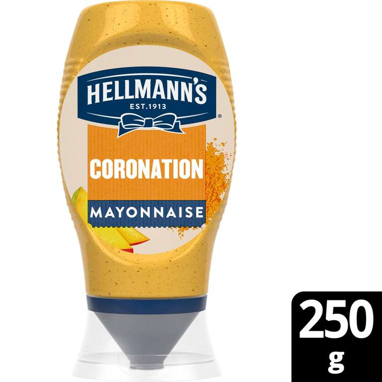 Hellmann's Squeezy Coronation Mayonnaise 250ml