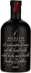 Merlyn Welsh Cream Liqueur 17% ABV 70cl £10 @ Amazon