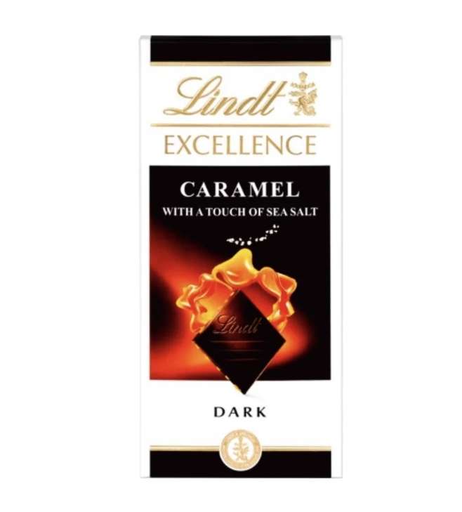 Lindt Excellence Dark Caramel / Robust Dark 100g 69p @ Co-op Watford