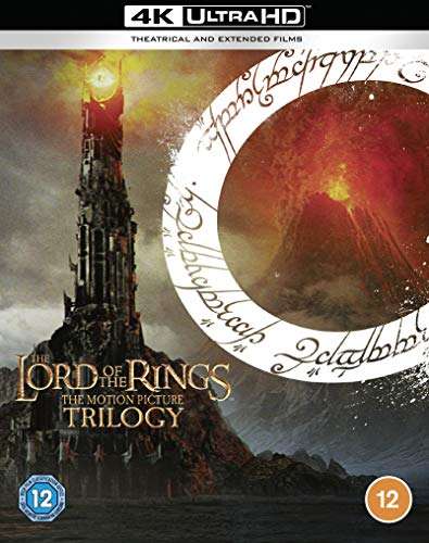 The Lord of The Rings Trilogy: Theatrical and Extended Edition [4K Ultra-HD] £43.20 @ Amazon