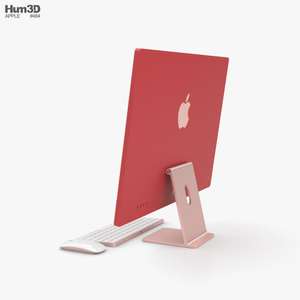 2021 Apple iMac (24-inch, Apple M1 chip with 8‑core CPU and 8‑core GPU, 4 ports 8GB RAM, 256GB) - Pink £1149 @ Amazon