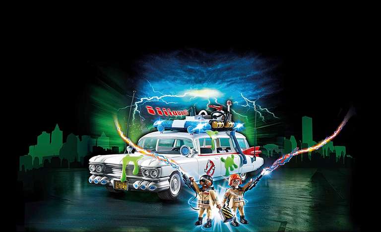 Playmobil Ghostbusters 9220 Ecto-1, With Light and Sound Effects