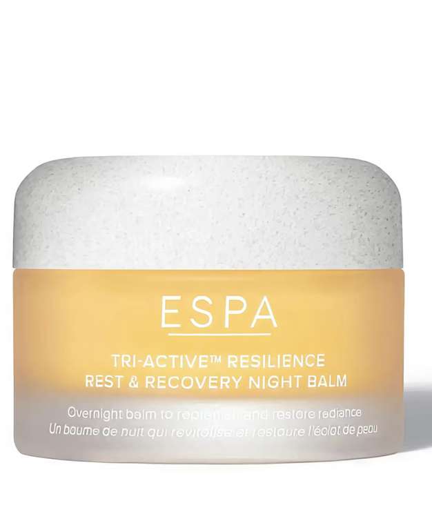 ESPA 30g Tri-Active Rest & Recovery Overnight Balm Natural - free Evri C&C with £30 spend