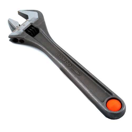 Bahco 8071 Black Adjustable Wrench, 200mm Length £9.95 (minimum order 2)