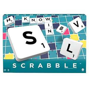 Scrabble Crossword Board Game - 100 Letter Tiles - 4 Racks - 1 Letter Bag £10.99 @ Amazon