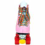 Moxi Rainbow Quad Roller Skates - Bubble Gum Pink