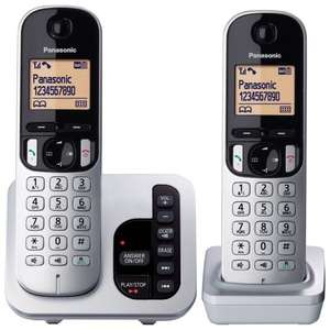 Panasonic Twin Digital Cordless Answer Phone - £29.99 with free click & collect @ Robert Dyas